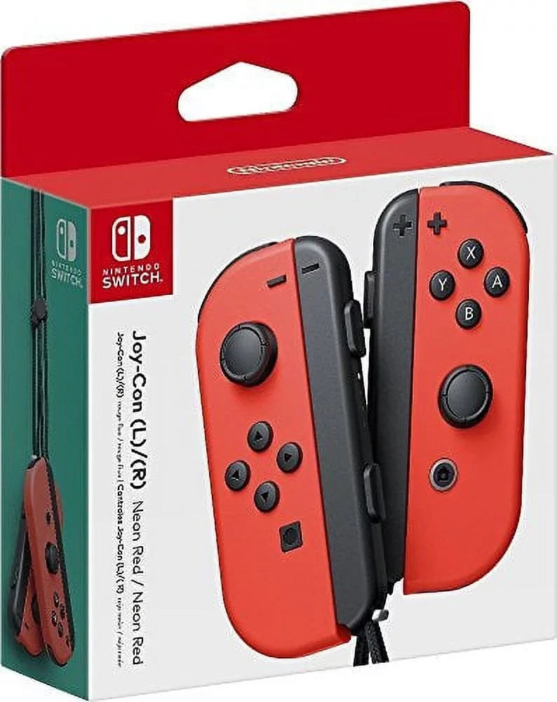 Controllers HDMI and Bundle:Nintendo Cable Joy-con,128GB Console Gray 6 Charger 32GB Wall (L/R) Nintendo Red,Mario Card items Micro Deluxe 8 SD Mytrix Wireless Joy-Con Switch Kart Neon Nintendo Switch