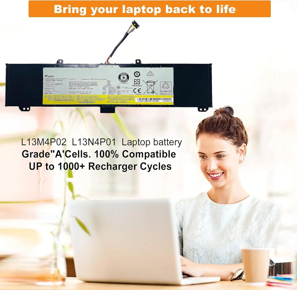 Y50-80 Erazer Replacement Laptop Y70 Y50-70 L13M4P02 y Y50P-70 Y70-70 L13N4P01 Y50P Y50 BOWEIRUI Lenovo for